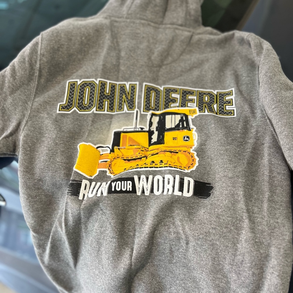 John Deere brand new men’s hoodie size small